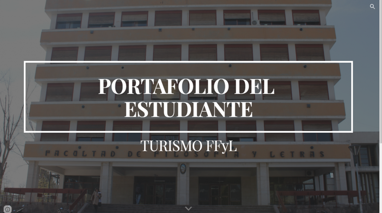 imagen Presentación del Blog "El portafolio del Estudiante de Turismo"