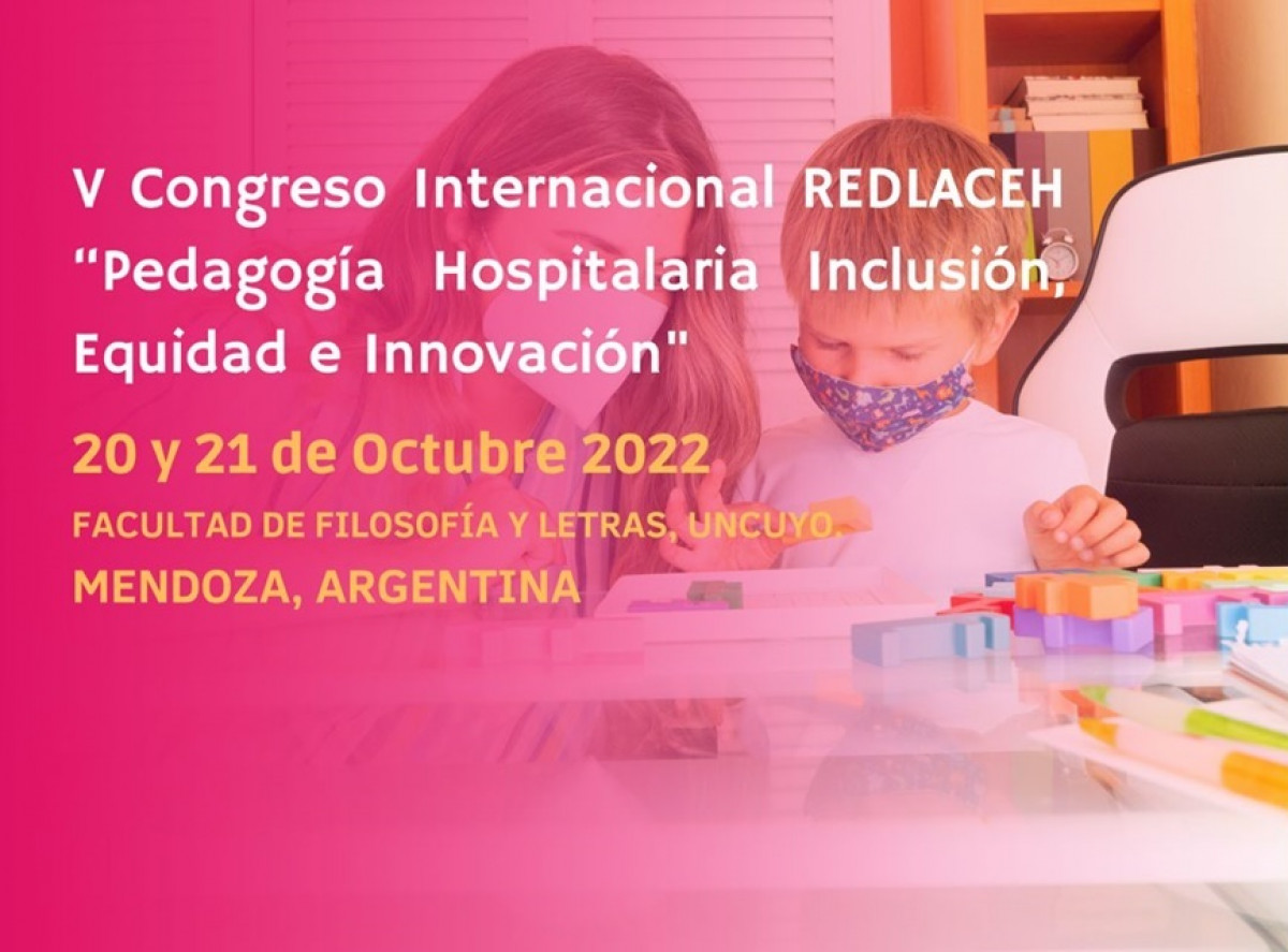 imagen V Congreso Internacional REDLACEH: Pedagogía Hospitalaria Inclusión, Equidad e Innovación