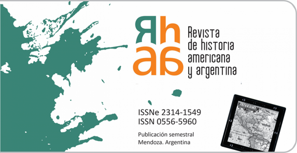 imagen Revista Historia Americana y Argentina ingresó a Aura