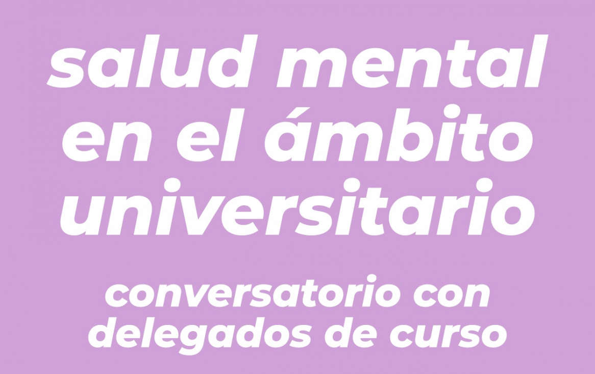 imagen La Secretaría de Gestión Estudiantil anuncia el primer conversatorio sobre salud mental en el nivel universitario. 