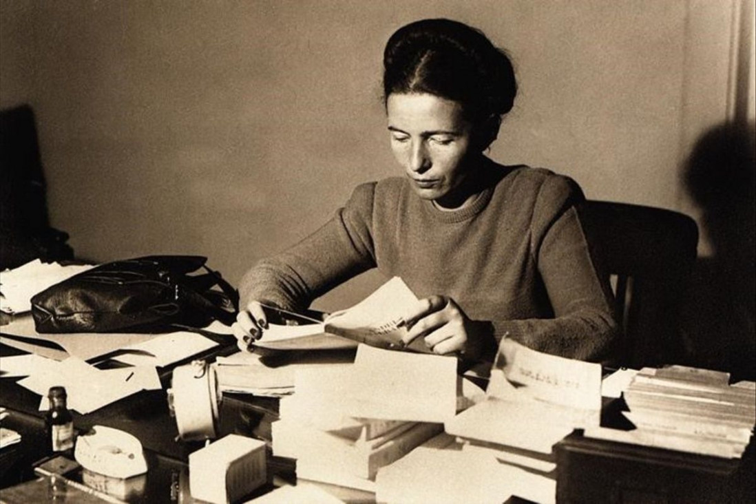 imagen Un monólogo con la potente voz de una mujer rota en la 7ma. Entrega de la lectura del texto de Simone de Beauvoir