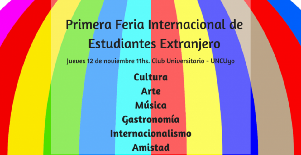 imagen La Universidad realizará la Primera Feria Internacional de Estudiantes Extranjeros
