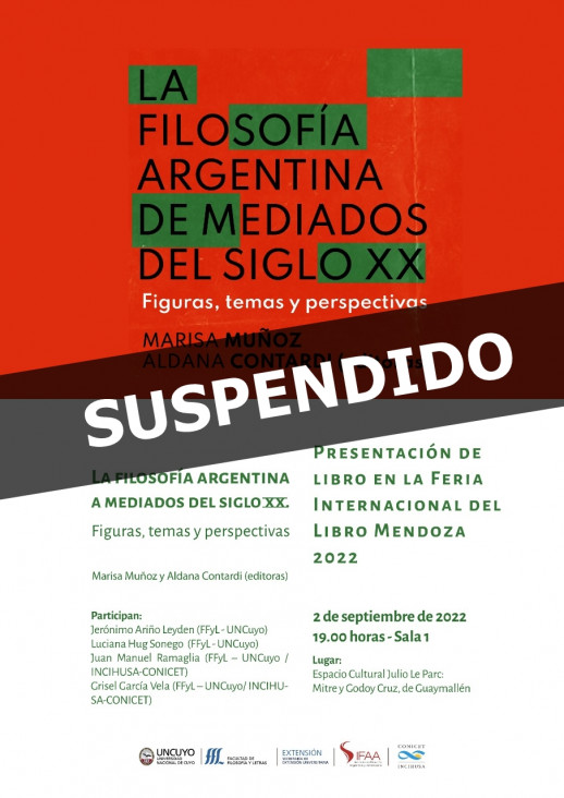 imagen Docentes e investigadoras de la FFyL anunciaron la suspensión de la presentación de un libro