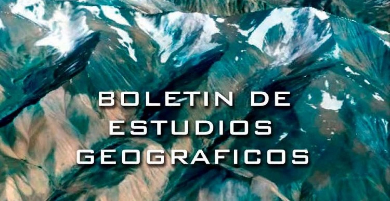 imagen Convocatoria para publicar en el Boletín de Estudios Geográficos