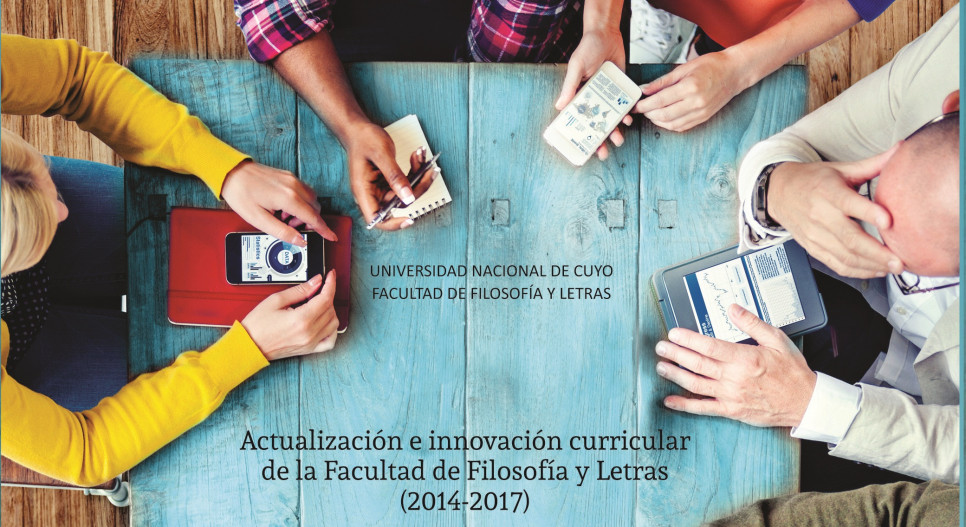 imagen Hoy presentan un libro sobre la actualización e innovación curricular de la Facultad de Filosofía y Letras