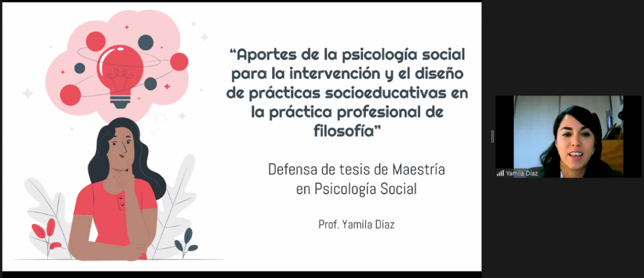 imagen Díaz: Nueva magíster en Psicología Social