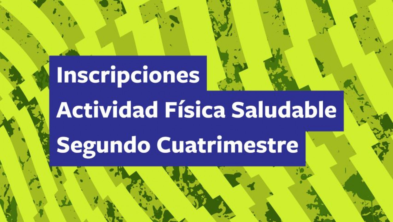 imagen Actividad Física Saludable - Segundo Cuatrimestre