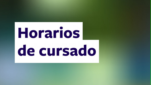 imagen Horarios de cursado