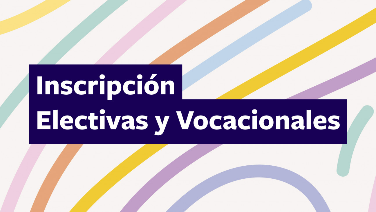 imagen Inscripción a materias electivas y vocacionales
