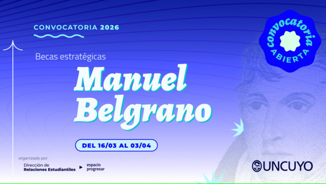 imagen Convocatoria 2026: Programa Nacional de Becas Estratégicas Manuel Belgrano