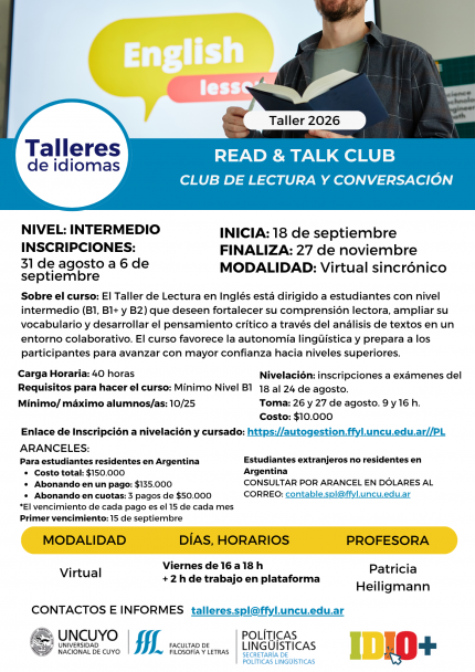 imagen Explorá Nuevas Culturas y Formas de Expresión: Talleres de IDIO+