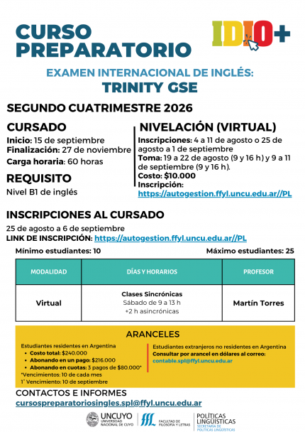 imagen Alcanzá tus Metas Internacionales: Cursos Preparatorios en IDIO+