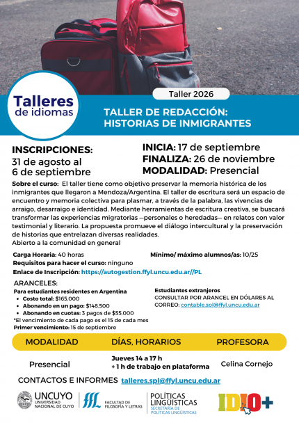 imagen Explorá Nuevas Culturas y Formas de Expresión: Talleres de IDIO+