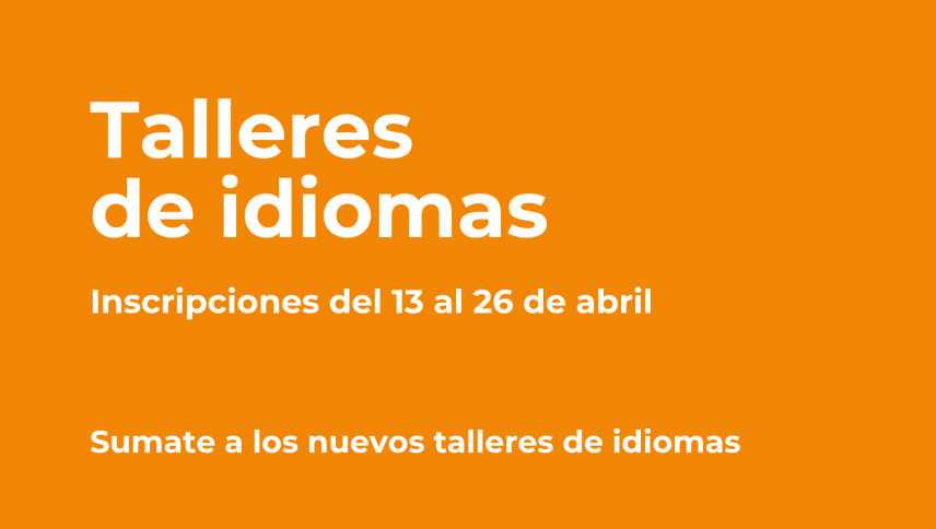 imagen Nuevos talleres de idiomas: propuestas cortas y prácticas para aprender desde otro enfoque