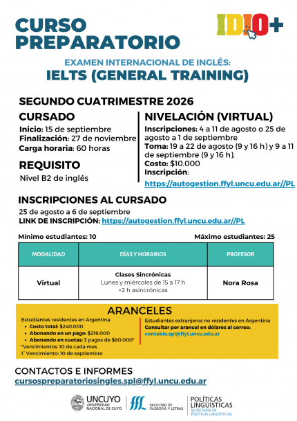 imagen Alcanzá tus Metas Internacionales: Cursos Preparatorios en IDIO+