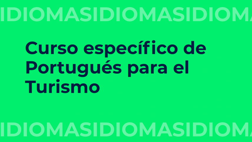 imagen Curso específico de Portugués para el turismo