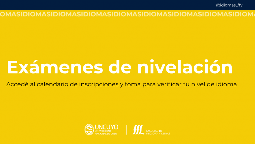 imagen Calendario de Exámenes de Nivelación 2026