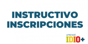 imagen Instructivo inscripciones IDIO+