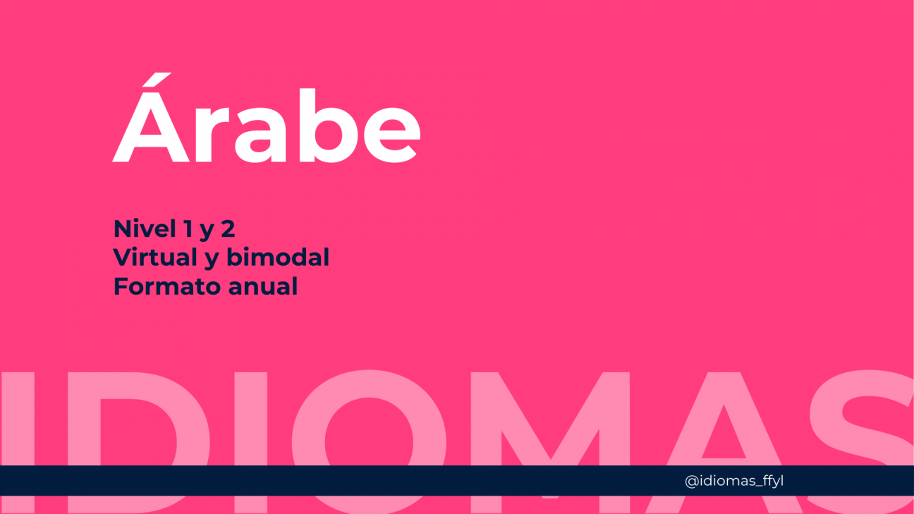 imagen Aprendé Árabe en IDIO+